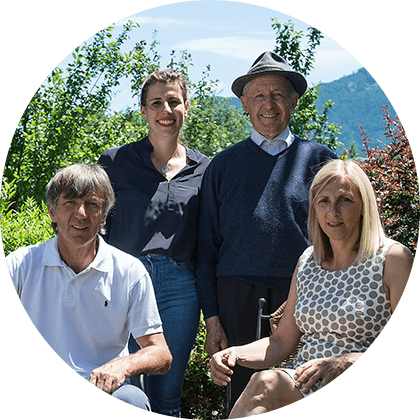 Saluti soleggiati dalle Dolomiti - la vostra famiglia Piffrader